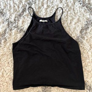 Oak and Fort Black Tank Top Size M